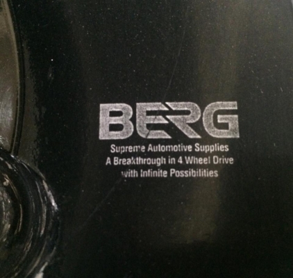 ขายล้อ BERG 3 ชิ้นแท้ 15x8" ET0 6รูกระบะ ประมูลจากญี่ปุ่น