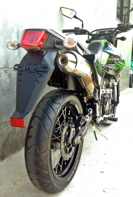 ขาย D-TrackerX 250 โฉมปี 2014 สีเขียว