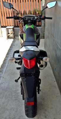 ขาย D-TrackerX 250 โฉมปี 2014 สีเขียว