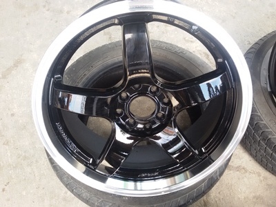 ขายล้อล้อProject D 17หน้า7 4/100*5/100 4 ล้อ