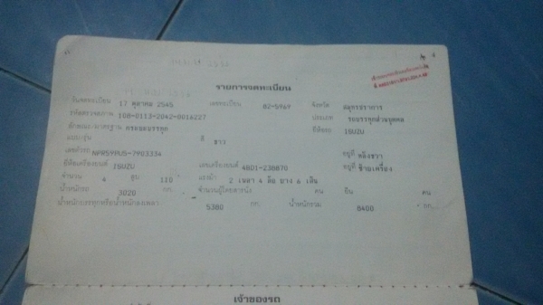 ขายรถสองแถว