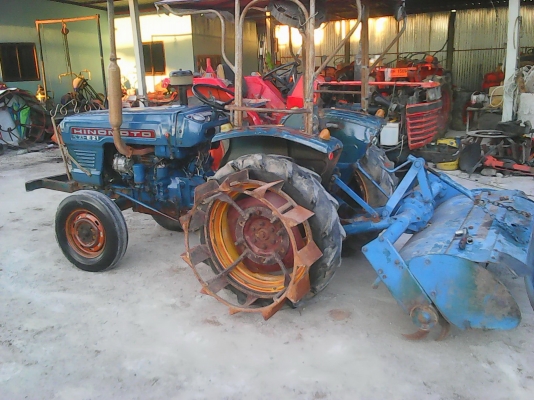 ขายรถไถ HINOMOTO E21  พร้อมใช้ สวยๆ สีเดิมๆ