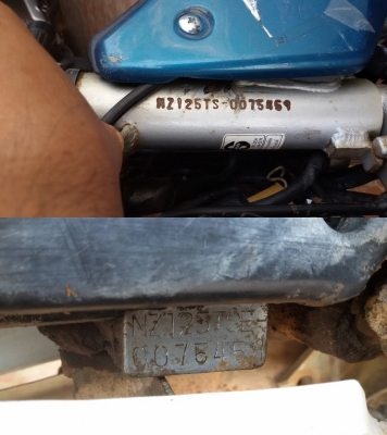 honda nova dash125 เดิมๆเครื่องดี ทะเบียนโอน(มีคลิ๊ป)6,500บาท.