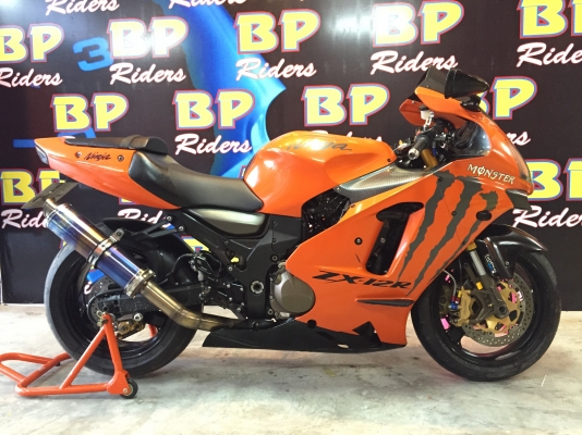 ขาย Kawasaki zx-12 1200cc ปี2005 สรรพสามิต+อินวอย แท้ สภาพสวยเครื่องดีมาก