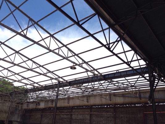 ขายเหล็กโครงหลังคา โลละ17บาท