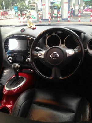 Nissan Juke ปี14  ออโต้  เครื่อง1.6  ตัวTOP จอเน  เบาะหนัง
