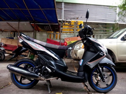 ขายไม่แพง mio ตาโตคู่ท่ออาร์ม ปี2554รถบ้านราคาประหยัด เล่มเอกสารครบ