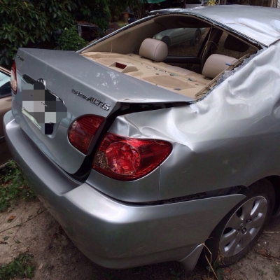 โตโยต้า ออติดเครื่อง1600 สีเทา ปี04 โอนลอยหรือเเยกเป็นอะไหลได้ทุกอย่าง