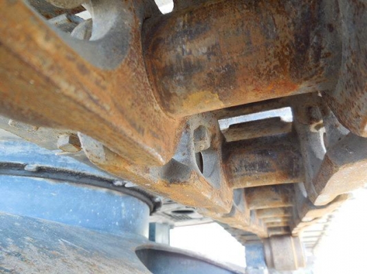 ZX135US ปี 2006 6532 ชม. ใบแทร็กติดก้อนยางสภาพสวย ถึงไทยเร็ว ๆ นี้ครับ