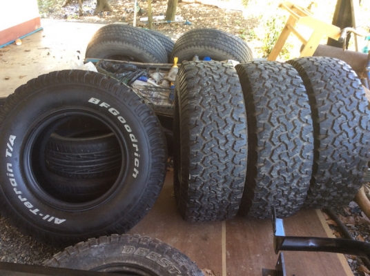 ยาง บี เอฟ ออล 285/75/16 ปี 12