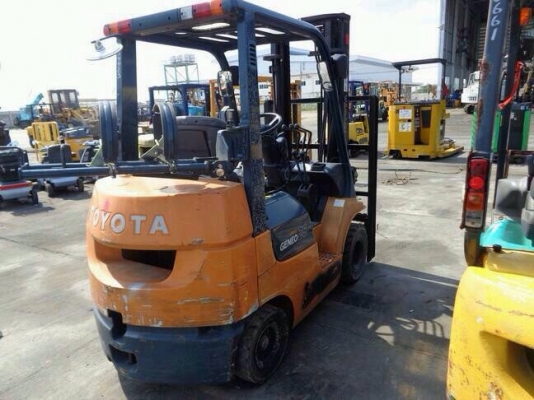 ขาย toyota 7FG2.5 เสาสูง 3.5 เมตร งาสไลด์