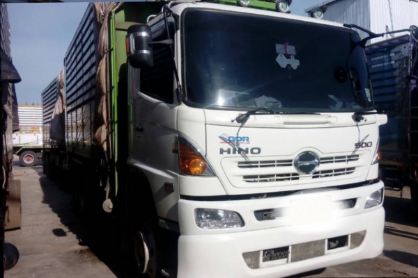 ขาย HINO MEGA 320 พ่วงแม่ลูก สองเพลาดั๊ม กระบะเนียมคอกเกษตร รถปี 51