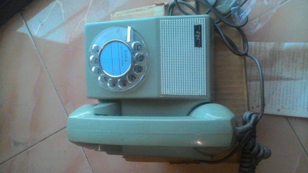 ขายโทรศัพท์บ้านแบบแป้นหมุนของใหม่ยังอยู่ในกล่องผลิต ปี ค.ศ1979(2522)