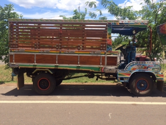 ขาย รถอีแต๋น 4 ล้อสภาพดีพร้อมเครื่องคูโบต้า 12 แรง มีเกียร์สโลว์