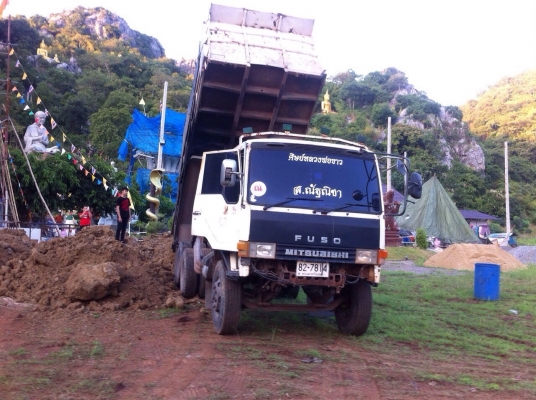 ขายด่วน !! มิตซู FUSO ไอ้หลง 195 ดั้มดิน เดิม ราคาถูก