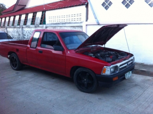 กะบะไมตี้แคป ปี92 วางเครื่อง1jz ติดแก็ส LPG ล้อ 17 ขายตามสภาพคับ เอกสารพร้อมโอน