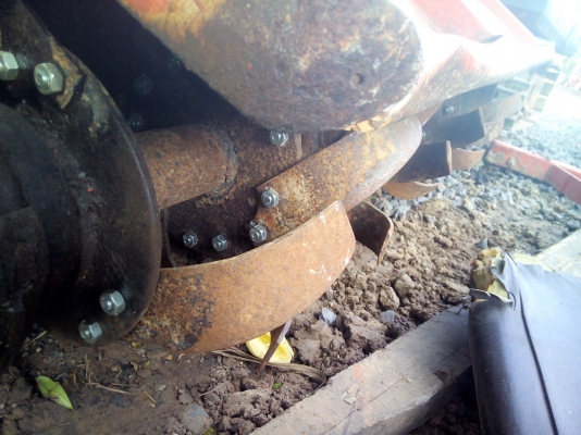 โรตารี่จอบหมุนคูโบต้าRX162 พร้อมยอย พร้อมใช้