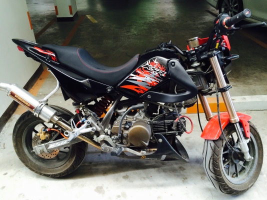 ขาย KSR สีแดง รถปี 2012