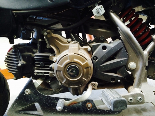 ขาย KSR สีแดง รถปี 2012