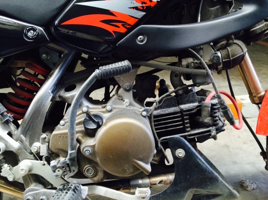 ขาย KSR สีแดง รถปี 2012