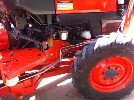 ขายรถไถKubota L 3408DI (4WD) พร้อมใบมีดหน้าและผานพรวนช้าง