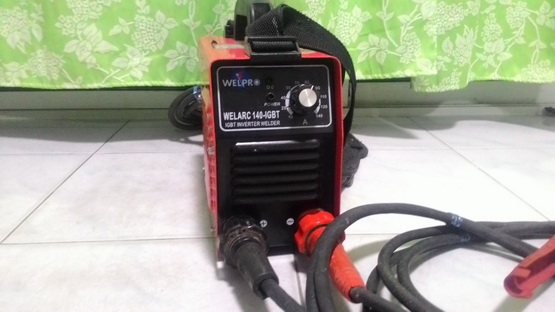 ตู้เชื่อมระบบอินเวอร์เตอร์ welpro ขนาด140A สภาพพร้อมใช้งาน ผ่านการใช้งานมาน้อย อุปกรณ์ครบครับ