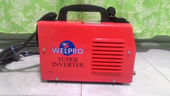 ตู้เชื่อมระบบอินเวอร์เตอร์ welpro ขนาด140A สภาพพร้อมใช้งาน ผ่านการใช้งานมาน้อย อุปกรณ์ครบครับ