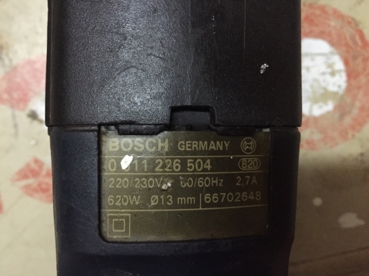 ขายสว่านโรตารี่นี่ห้อBoschรุ่นเก่า3ระบบของเยอรมันแท้ๆรุ่นGBH2-24DSEหมุนเดินหน้าถอยหลังได้