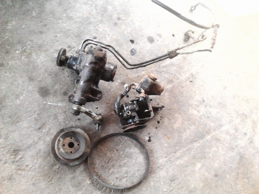 ขายชุดพวงมาลัยพาวเวอร์ L200 ครบชุด ใส่ได้เลย