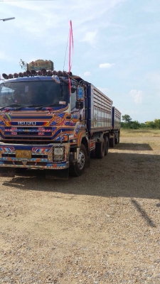 ขายรถพ่วงสิบล้อดัมพ์ ISUZU 360 ปี 53 กระบะดัมพ์สหกิจ ลูก 3 เพลา ขายรถพ่วงสิบล้อดัมพ์ ISUZU 360 ปี 53 กระบะดัมพ์สหกิจ ลูก 3 เพลา