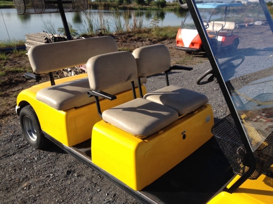 รถกอล์ฟSanyo สภาพดีพร้อมใช้ ทำสีใหม่อย่างดีสีสวย ราคาไม่แพงครับ