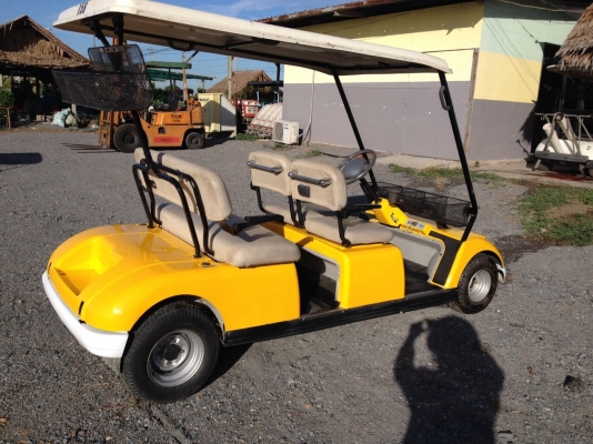 รถกอล์ฟSanyo สภาพดีพร้อมใช้ ทำสีใหม่อย่างดีสีสวย ราคาไม่แพงครับ