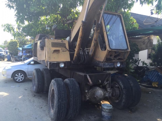 รถขุดล้อยางPW100-1...มีใบอินวอยล์ รถใช้มือเดียวซื้อรถเช็คมาจาก บ.ซีเอสมอเตอร์....