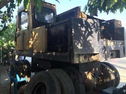 รถขุดล้อยางPW100-1...มีใบอินวอยล์ รถใช้มือเดียวซื้อรถเช็คมาจาก บ.ซีเอสมอเตอร์....