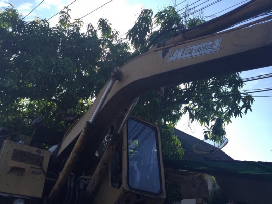 รถขุดล้อยางPW100-1...มีใบอินวอยล์ รถใช้มือเดียวซื้อรถเช็คมาจาก บ.ซีเอสมอเตอร์....