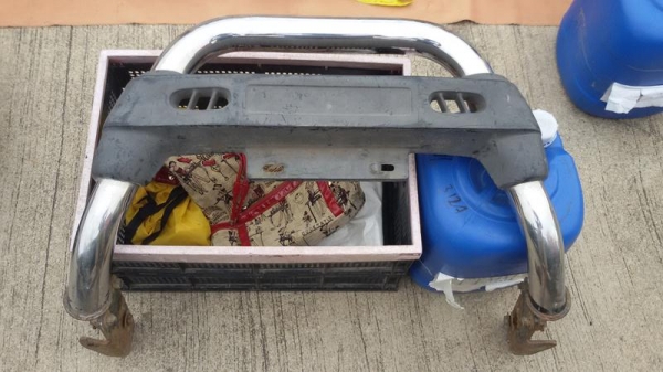 กันชนหน้ารถกะบะ สภาพสมบูรณ์ ใส่ได้ทุกรุ่น