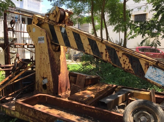 เครน 7.7 ตัน ติดตัวสว่านเจาะดิน....เตรน3 ปลอก 2 ชักยีดยาว 10 เมตร หัวสว่านยืดได้อีก ของนอกนำเข้าไม่เคยใช้ในเมืองไทย สภาพสวย