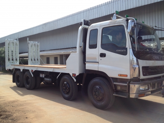 ขาย ISUZU GIGA เครื่อง 6SD1 330 แรงม้า กระบะบรรทุกแมคโค ยาว 7.50 เมตร ใหม่ทั้งคัน รถสวยราคาไม่แพง เหมือนใหม่ป้ายแดง ขึ้นใหม่ทั้งคัน รถสวยพร้อมใช้พร้อมทะเบียน