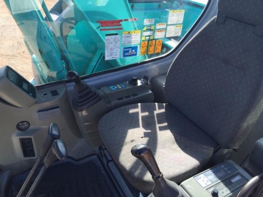 ขายรถแบคโฮ KOBELCO SK115SR สภาพสวยพร้อมใช้ นำเข้าจากญี่ปุ่น มีVDOการทำงานครับ