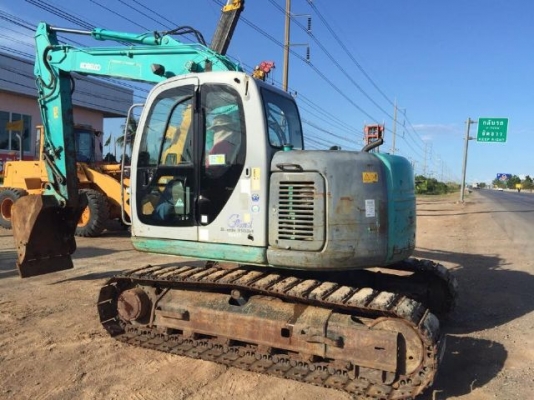 ขายรถแบคโฮ KOBELCO SK115SR สภาพสวยพร้อมใช้ นำเข้าจากญี่ปุ่น มีVDOการทำงานครับ