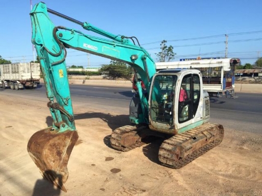 ขายรถแบคโฮ KOBELCO SK115SR สภาพสวยพร้อมใช้ นำเข้าจากญี่ปุ่น มีVDOการทำงานครับ