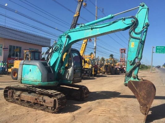 ขายรถแบคโฮ KOBELCO SK115SR สภาพสวยพร้อมใช้ นำเข้าจากญี่ปุ่น มีVDOการทำงานครับ