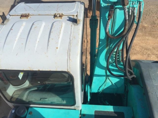 ขายรถแบคโฮ KOBELCO SK115SR สภาพสวยพร้อมใช้ นำเข้าจากญี่ปุ่น มีVDOการทำงานครับ