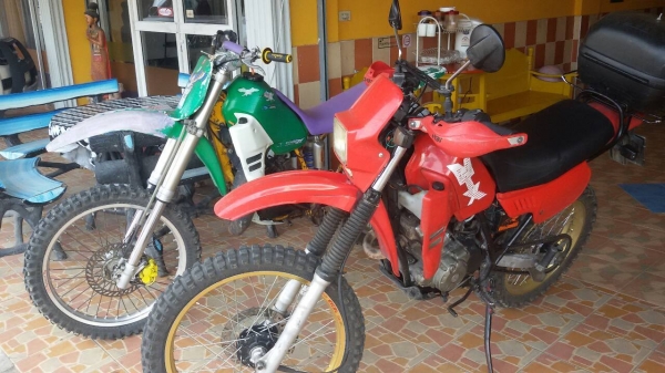 โช็คหน้าวิบากหัวกลับ+ล้อ21''did.