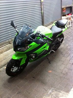 ninja 300 ABS 2014 สีเขียว