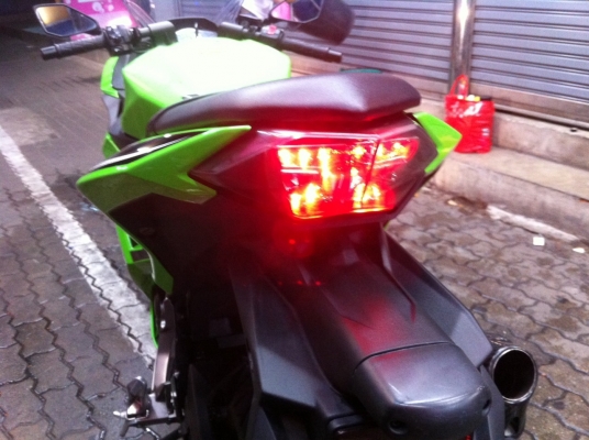 ninja 300 ABS 2014 สีเขียว