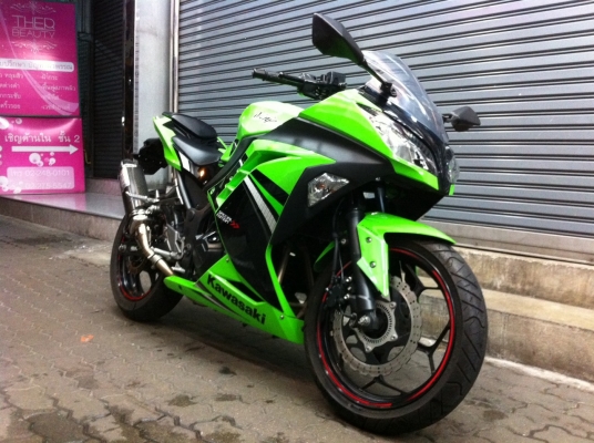 ninja 300 ABS 2014 สีเขียว