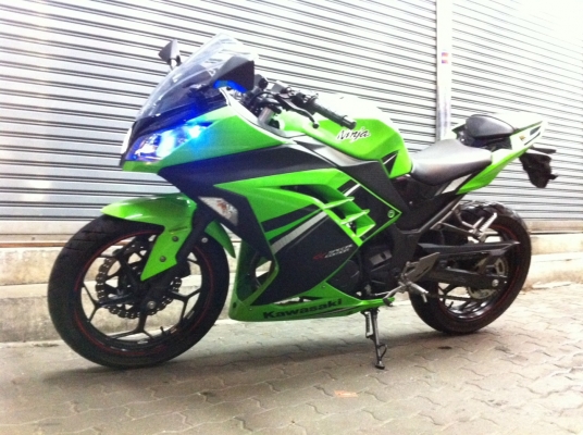 ninja 300 ABS 2014 สีเขียว
