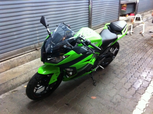 ninja 300 ABS 2014 สีเขียว
