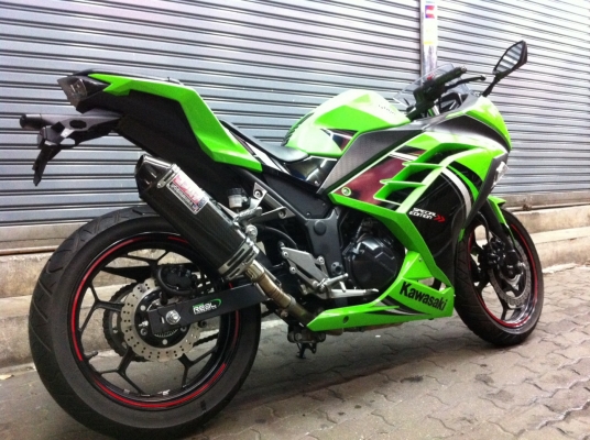 ninja 300 ABS 2014 สีเขียว